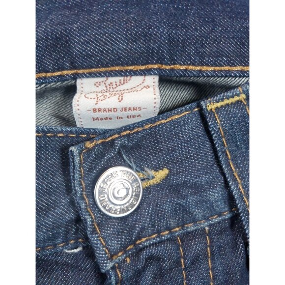 Vintage True Religion Joey Dark Wash Bootcut Jeans Flair Leg Men's Size 30 - Picture 5 of 16